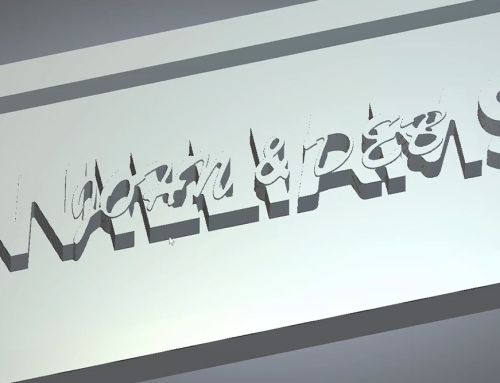 Making stacked text signs on your CNC