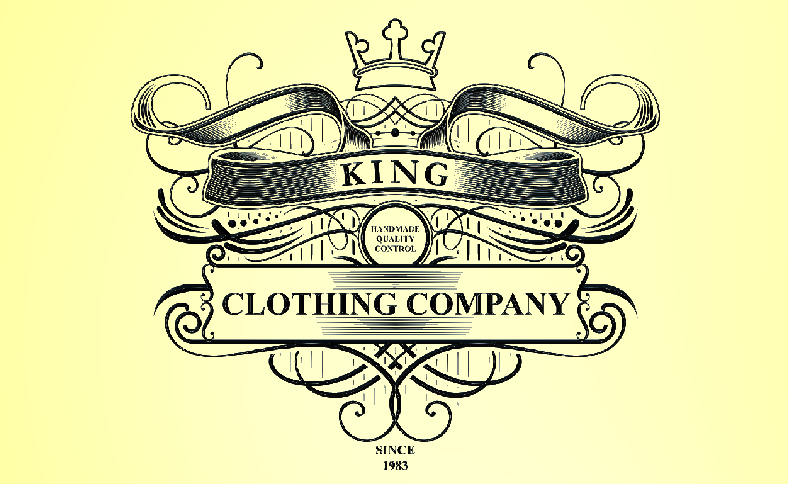King Clothing Company Engraved plate