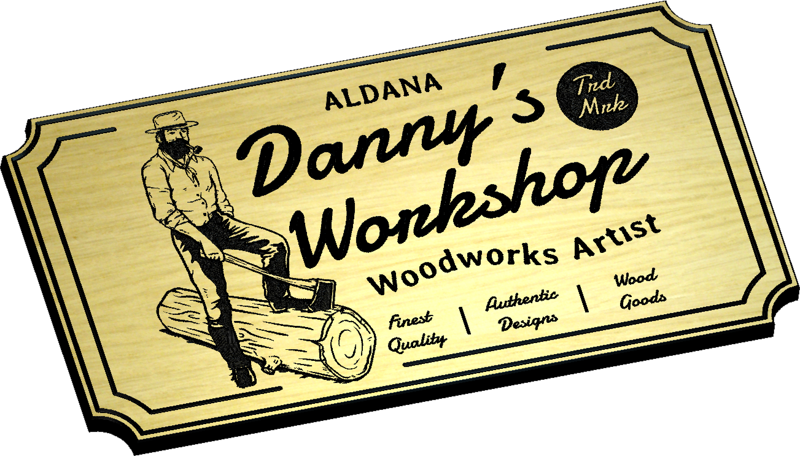 Dannys workshop sign
