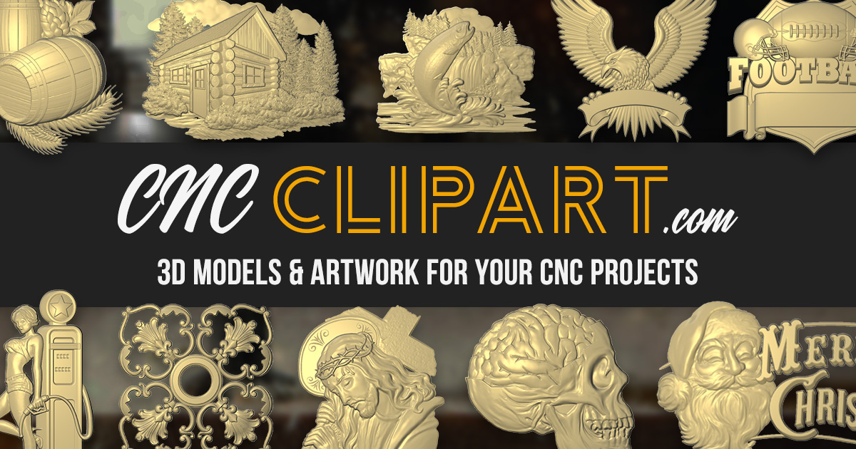 Design & Make - CNC Clipart Models