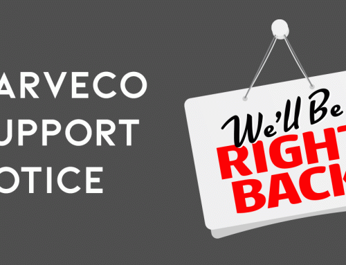 Carveco Support Notice: 18th-22nd November